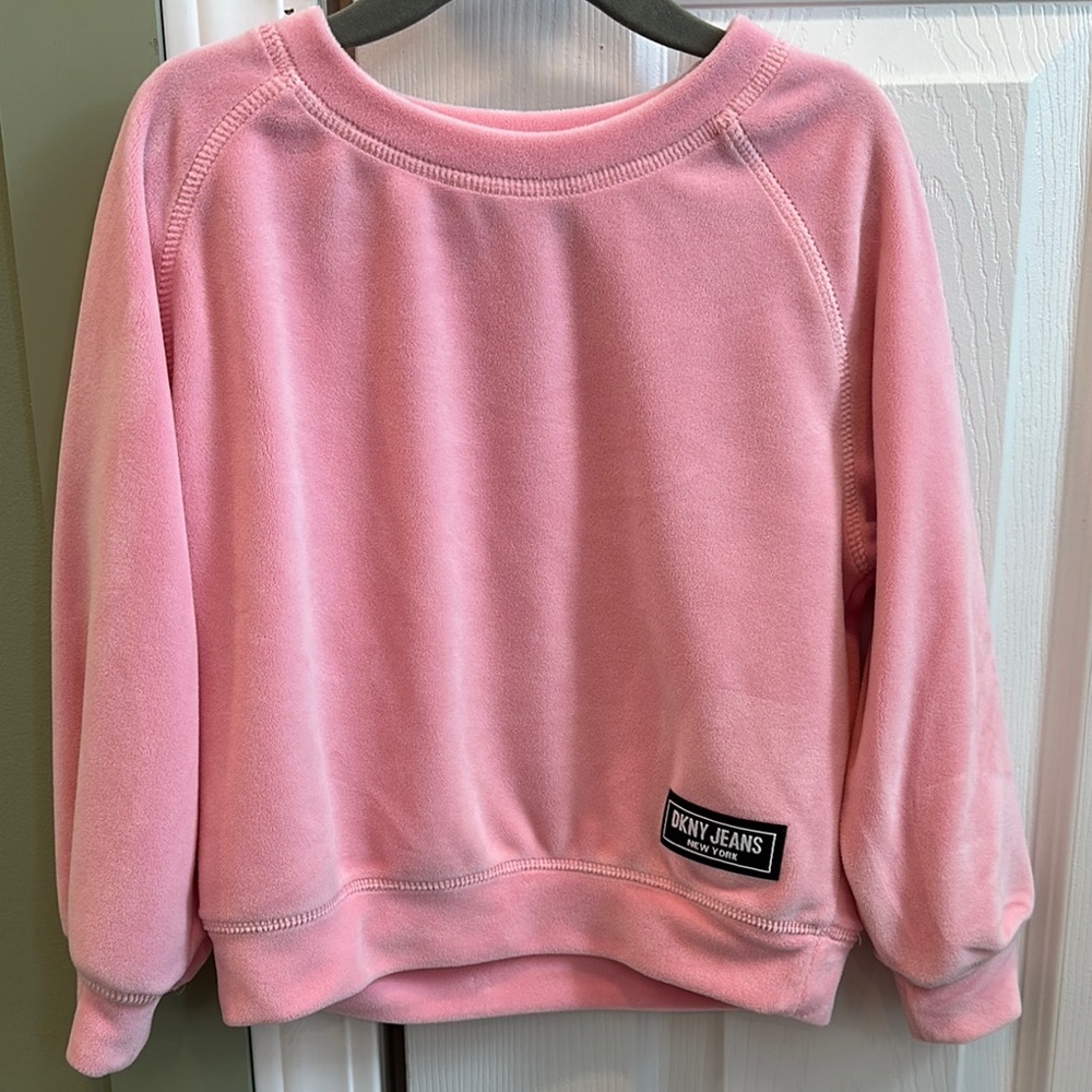 DKNY Jeans Pink Sweatshirt